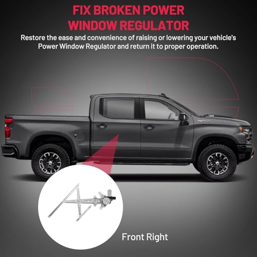 Image of BDFHYK 751-747 Power Window Regulator with Motor Front Left Compatible with Honda CR-V 2012-2016
