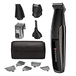 Remington PG6171 The Crafter - Beard Boss Style and Detail Kit, Beard Trimmer, Grooming Set, Platinum, 11 Pieces