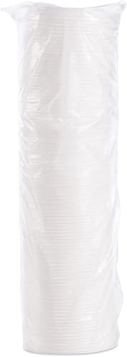 Miniatura 3 de Dart Contenedor 8JL Tapas de plástico ventiladas para tazas de espuma fríacaliente de 8 onzas (DAR8JL) Categoría Tapas de copa