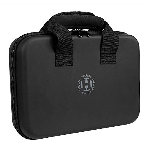 Harrows Dart Case - Classic, Plastic or Leather or Metal or Wood, Zipper, Shoulder Strap, 685g, Unisex