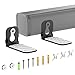 Soundbar Universal Wall Mounts Mounting Bracket For Samsung, Vizio, Sony, LG, JBL, Polk, Sonos Beam TV Sound Bar Wall Mount Brackets With Hardware Kit