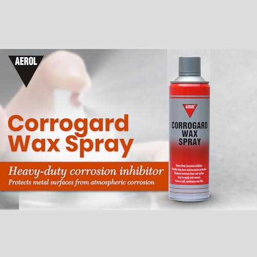 Image of Aerol Cleaner & Degreaser Spray Grade 6000 (350g /444 ml) and Aerol Corrogard Anti-Rust Wax Spray Grade 226 (300gm /458ml) (COMBO PACK)