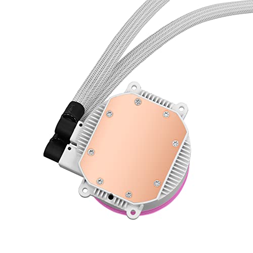 Image of AeroCool MIRAGEL240PK, Kit Watercooling Mirage L240 RGB (Blanc)