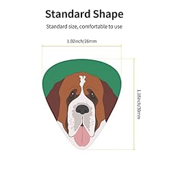 Saint Bernard Lot de 12 médiators en forme de chien pour guitare basse électrique et acoustique - Les Beatles, Paul McCartney, John Lennon, RIngo Starr, George Harrison Saint Bernard Lot de 12 médiators en forme de chien pour guitare basse électrique et acoustique – Image 4