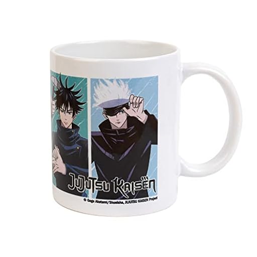 Grupo Erik Taza Jujutsu Kaisen, Jujutsu High - Taza Guerra de hechiceros - Taza desayuno - Taza cerámica 350ml - Taza te - Taza café - Licencia oficial, TAZ101 | Ya disponible en tu tienda friki favorita! En mundofriki.es!