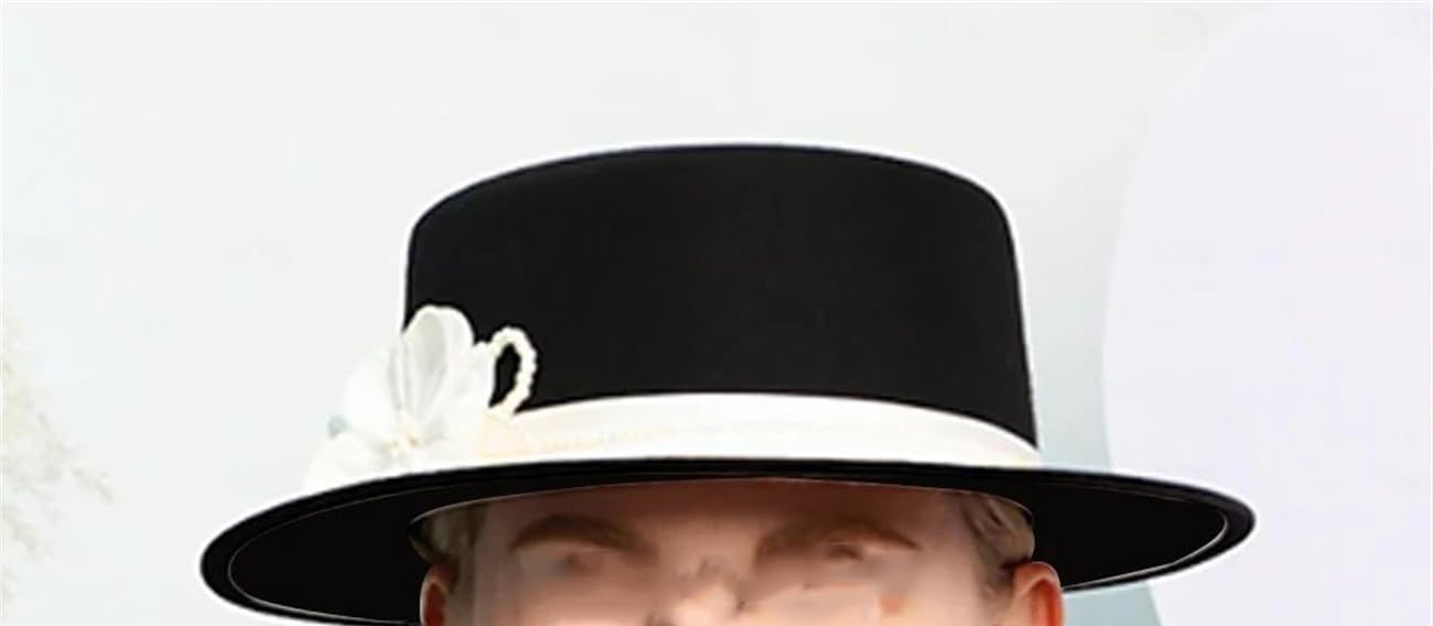 Cappello Fedora da donna a bombetta cloche berretto per matrimonio tea party elegante matrimonio con perla copricapo