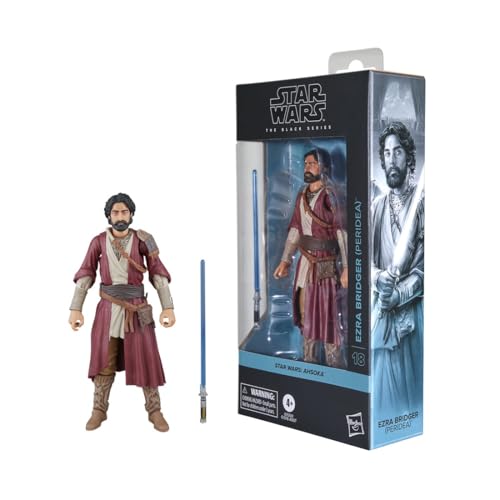 Star Wars The Black Series Ezra Bridger (Peridea), Star Wars: Ahsoka Premium...