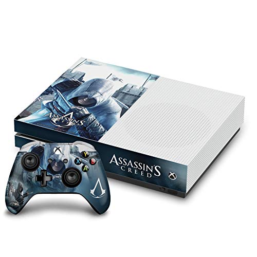 Head Case Designs Officially Licensed Assassin's Creed AltaÃ¯r Hidden Blade Key Art Vinyl Sticker Gaming Skin Case Cover Compatible With Xbox One S Console and Controller Bundle