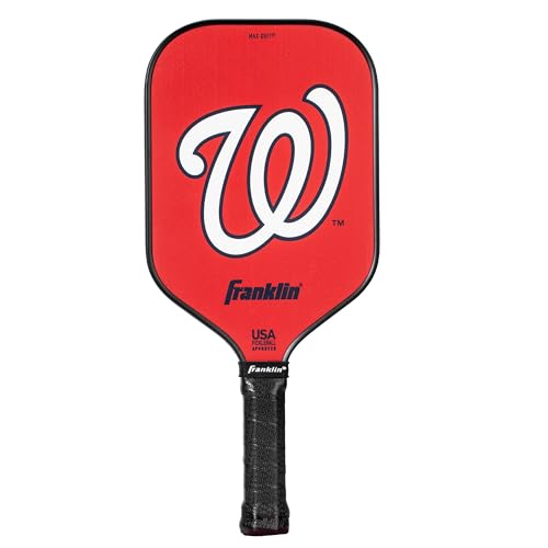 Raquette pickleball Washington Nationals cadeau idéal pour fan de baseball MLB