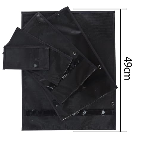 Nicear Juego de 5 Bolsas Faraday ignífugas, Impermeables, con protección de señal RFID, antirrobo y antirrastreo, para portátiles, teléfonos móviles, Llaves de Coche y Radio - imagen 7