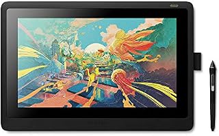 Wacom Cintiq 16 Creative Pen Display for On Screen Sketching, Illustrating and Drawing with 1920 x 1080 Full HD Display, Vibrant Color and Unbelievable Pen Precision, Compatible with Windows and Mac