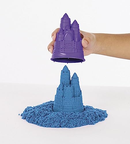 Kinetic Sand 6067478 Sandbox Set, 1Lb Blue Play Sand thumb #1