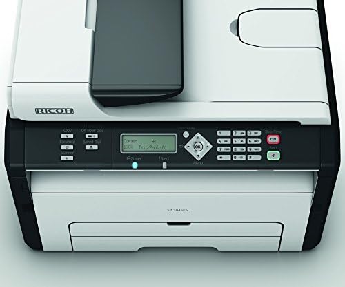 Amazon.com: Ricoh SP 204 SFN impresora multifuncional blanco y negro :  Productos de Oficina