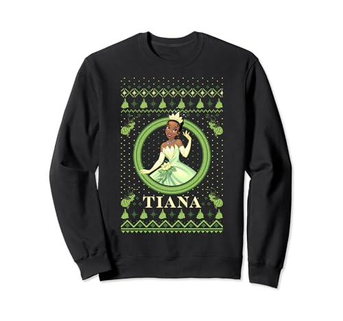 Pull de Noël Tiana La Princesse et la Grenouille Sweat Doux Graphique Disney
