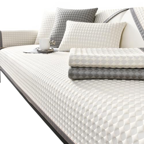 [Caividom]�y�A�C�X�V���N�\�t�@�J�o�[�z�ėp ����~�߉��H �ʋC�� ���_���f�U�C�� �R���p�N�g�\�t�@�Ή� �H�u��/���u���S8�F 70×70cm�`110×280cm ���r���O���[���̏㎿��ԍ�� 90x210cm �x�[�W��