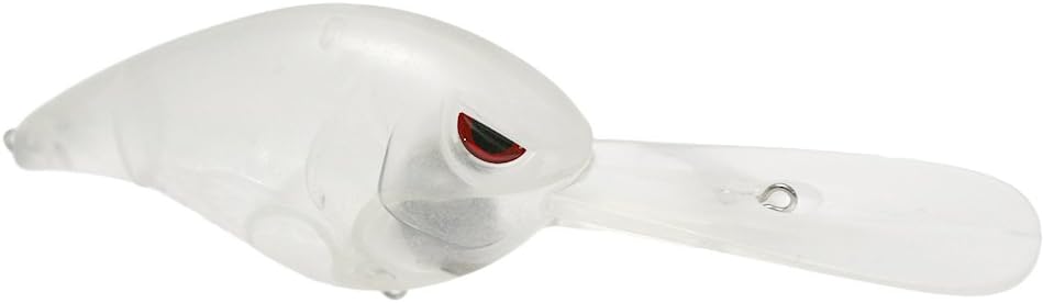 Shelt's 15 Pcs Unpainted One Knocker Fishing Deep Diving Crankbaits Hard Lures Baits Body