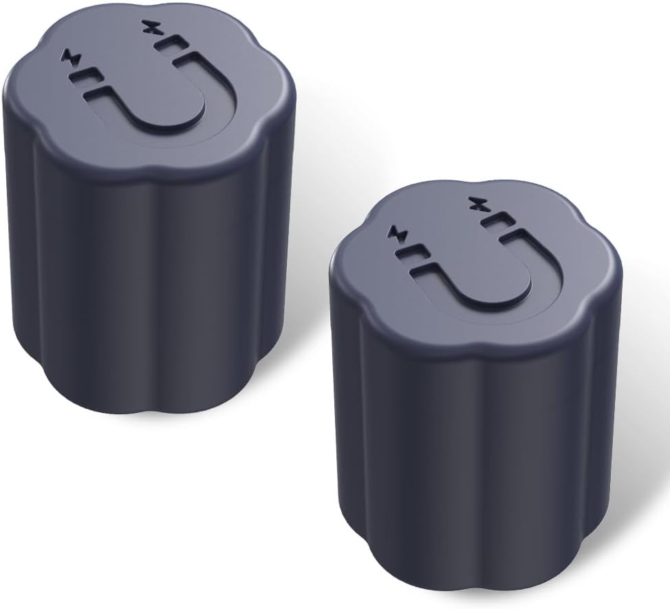 2 Pack Magnetic Straw Covers, Silicone Straw Topper cap for BrüMate All Era and Resa Tumblers, Brumate Accessories (Blue) - Image 7