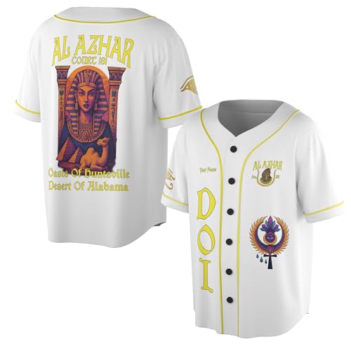 Custom Name DOI Daughters of Isis Echoes of The Nile AEAONMS Multi Color 3D Baseball Jersey S-5XL