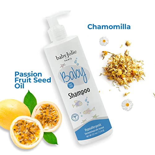 Baby Jolie Conjunto de presente para bebês e crianças | Shampoo para bebê 212 g, condicionador para
