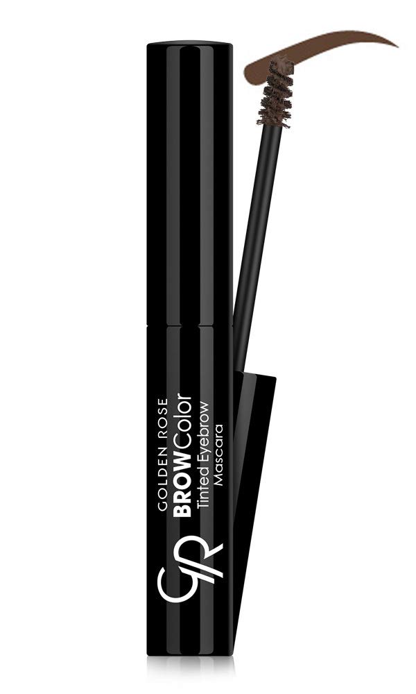 Golden Rose Brow Color Tinted Eyebrow Mascara No: 04 Medium Brown - Fiber İçerikli Kaş Maskarası