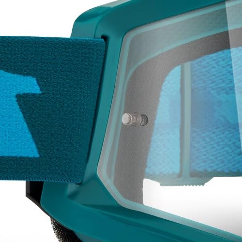 Image of 100% 26013488 Unisex MX Glasses, Green /Blue, One Size