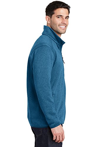 Image of Port Authority Men's Sweater Fleece Jacket