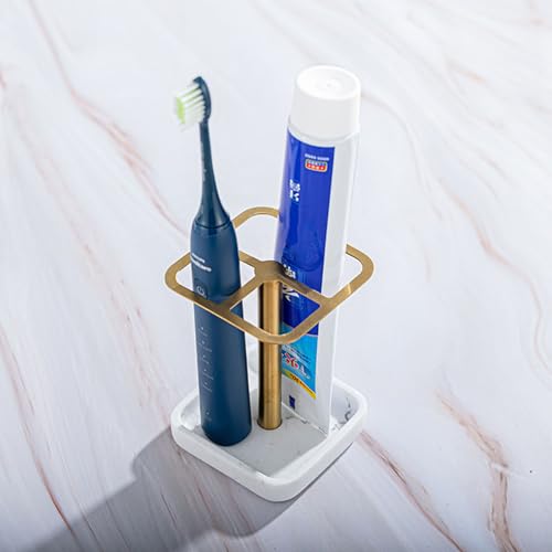 Porte-brosses à dents pour lavabo moderne et ordonné