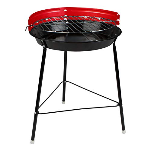 Aktive - Barbacoa redonda de pie con diámetro de 33 cm (52733)