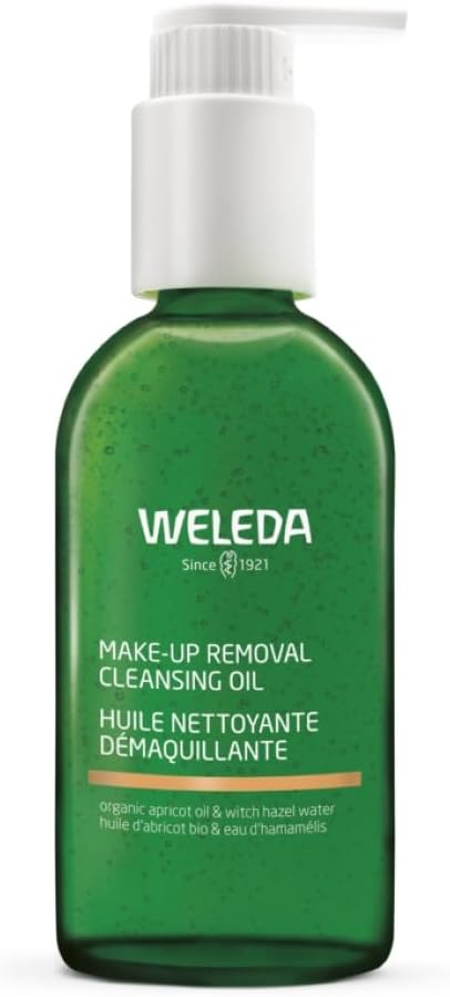 Weleda Make-Up Remover Cleansing Oil with Witch Hazel, For Face & Eyes, Removes Waterproof Make-Up, Fragrance Free, Vegan, 150ml
