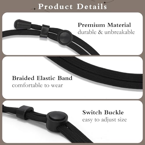 WHIPPY 2Pack Tuck Band Tool for Women Elastic Stretch Belts Tucking Shirts Sweater Cropping Belt Adjustable Crop Band for Top2