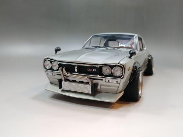 1/18 京商　ハコスカ4枚★美品【改】カスタム★セミワークス Amazon | ○京商 1/18 スカイライン 2000 GT-R KPGC10 ハコスカ セミ