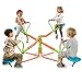 Toddler Island 360-Degree 4 Seater Swivel Seesaw, Indoor or Outdoor, (Weight Limit 100lbs)