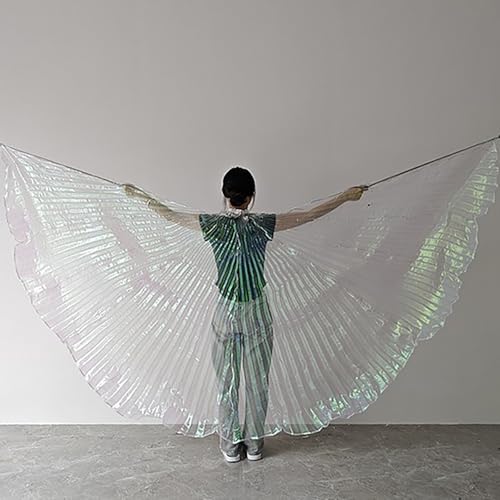 Ailes LED spectacles de scène 145 cm avec barres télescopiques - 4