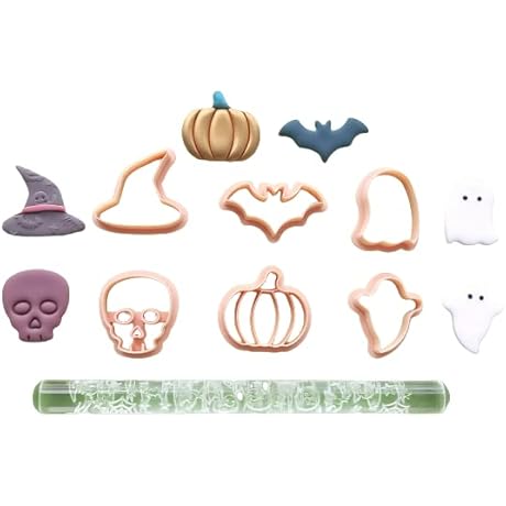 Jinnyous Jewellery Spooky-licious Ghost Clay Cutters