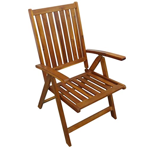 Ensemble à manger d extérieur 7 pcs bois d acacia durable - 7