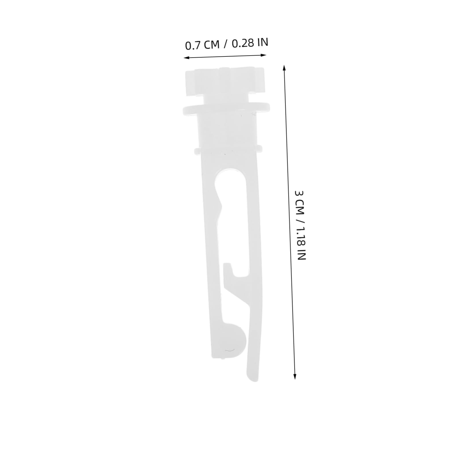 MUSISALY 12set Vertical Blind Replacement Kit Sturdy White Hanger Stems and Gears for Easy Repair of Vertical Blinds Includes Stems Gears for
