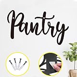 Decorative Metal Sign -Decorative Word Signs - Cutout Metal Signs -Rustic Farmhouse Kitchen Decor-Ru