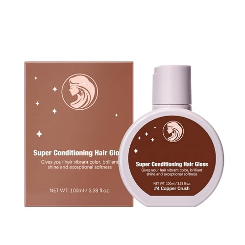 Acondicionador - Brillo de Cabello Rubio Fresco | Nutre E Intensifica El Color Del Cabello | Color De Cabello, Tinte Acondicionador Para El Cuidado Del Cabello De Mujeres Y Niñas