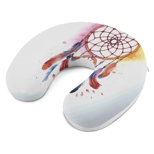 Almohada U de espuma viscoelástica 30 cm cómoda miniatura 6