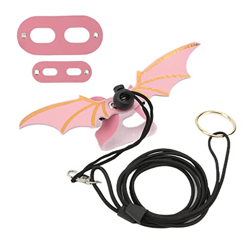 Trela ​​de Lagarto Ajustável Macia para Répteis Pequenos Animais de Estimação, Design Bonito, Perfei
