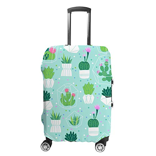Housse de valise toucan bleu foncé élastique et lavable pour bagage cabine et soute