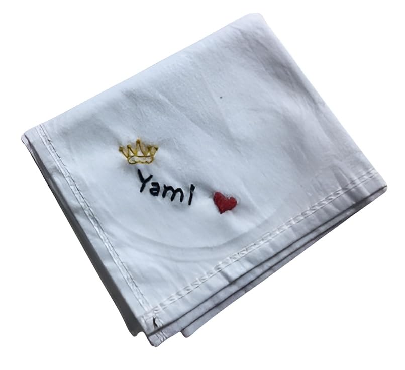 Personalized Handkerchief for Men & Women – Custom Name Embroidered Cotton Hanky – Soft Premium White Handkerchief – Wedding Gift, Birthday Gift, Groom Gift, Return Gift-image-35