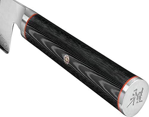 Miyabi Kaizen Chef's Knife, Medium, Black With Red Accent #TOP1