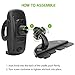 Cellet Universal CD Slot Phone Mount – 360° Rotating Car Phone Holder with Secure CD Slot Base & One-Touch Release