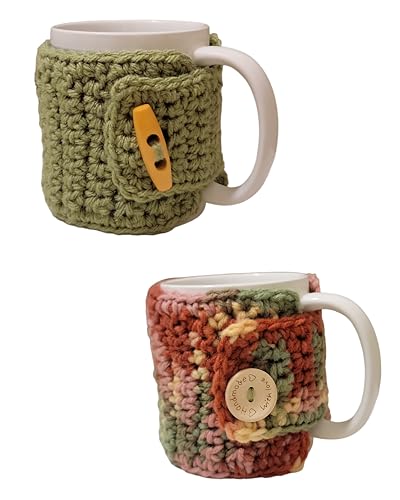 Mug warmer Reusable sleeves for tea and coffee mugs (Set of 2)