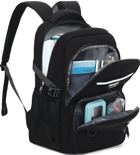 Mochila escolar para adolescentes, meninas, meninos, casual, mochila com lancheira, ensino médio, fa