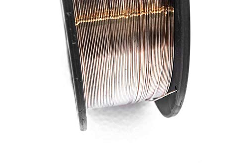 Filo di saldatura in rame, rotolo di peso 5 kg, diametro del filo 0,8 mm ER70S-6