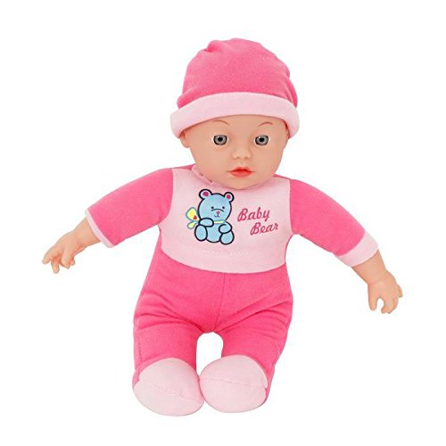 CLEMENT CLEMENTINE - Poupon souple - 120290 - 32 cm - Rose - Plastique et polyester - À Partir de 18 mois Cover