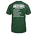 TEEZILY T-Shirt Homme Bretagne Humour 8 Raisons pour lesquelles Les bretons sont supérieurs - Vert Bouteille - L