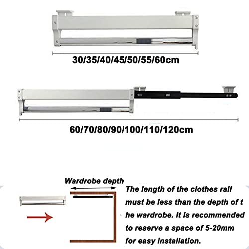 Tringle buanderie extensible pour suspendre le linge facilement - 3